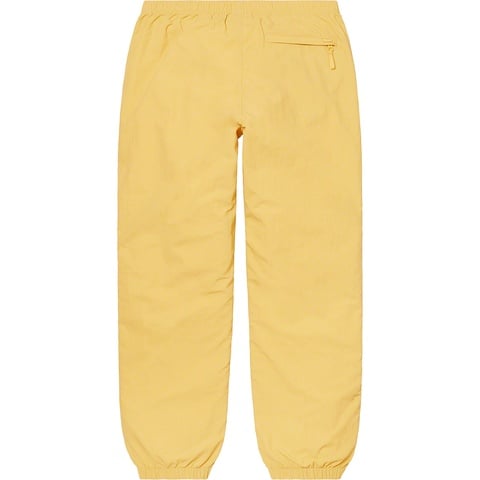 Supreme Warm Up Pant - Pale Yellow