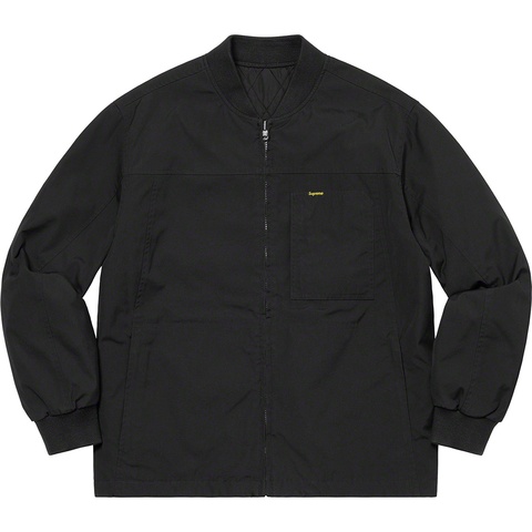 Supreme Reversible Tech Work Jacket - Black