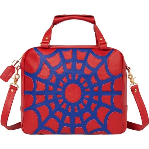 Supreme Supreme®/Vanson Leathers® Spider Web Bag - Red