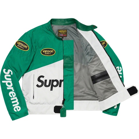 Supreme Supreme®/Vanson Leathers® Cordura® Jacket - Green