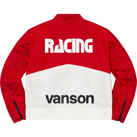 Supreme Supreme®/Vanson Leathers® Cordura® Jacket - Red