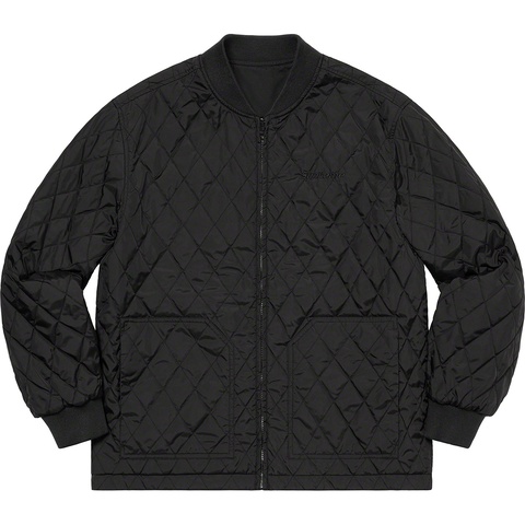 Supreme Reversible Tech Work Jacket - Black