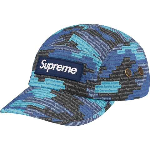 Supreme Military Camp Cap - Blue Camo
