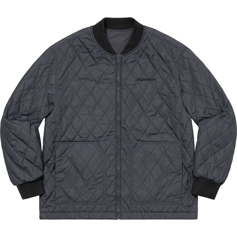 Supreme Reversible Tech Work Jacket - Grey