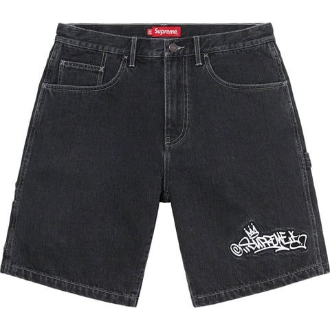 パンツ Supreme Handstyle Denim Painter Short 36 Handstyle Denim Painter Short - spring/summer 2021 - Supreme