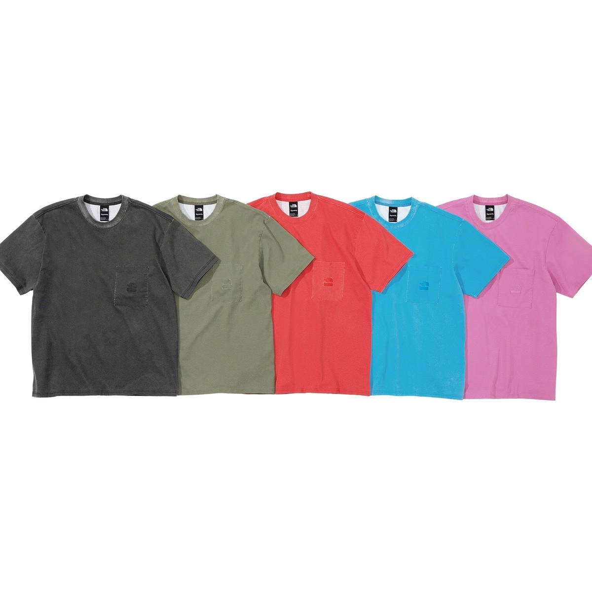 Supreme®/The North Face® Pigment Printed Pocket Tee - Supreme