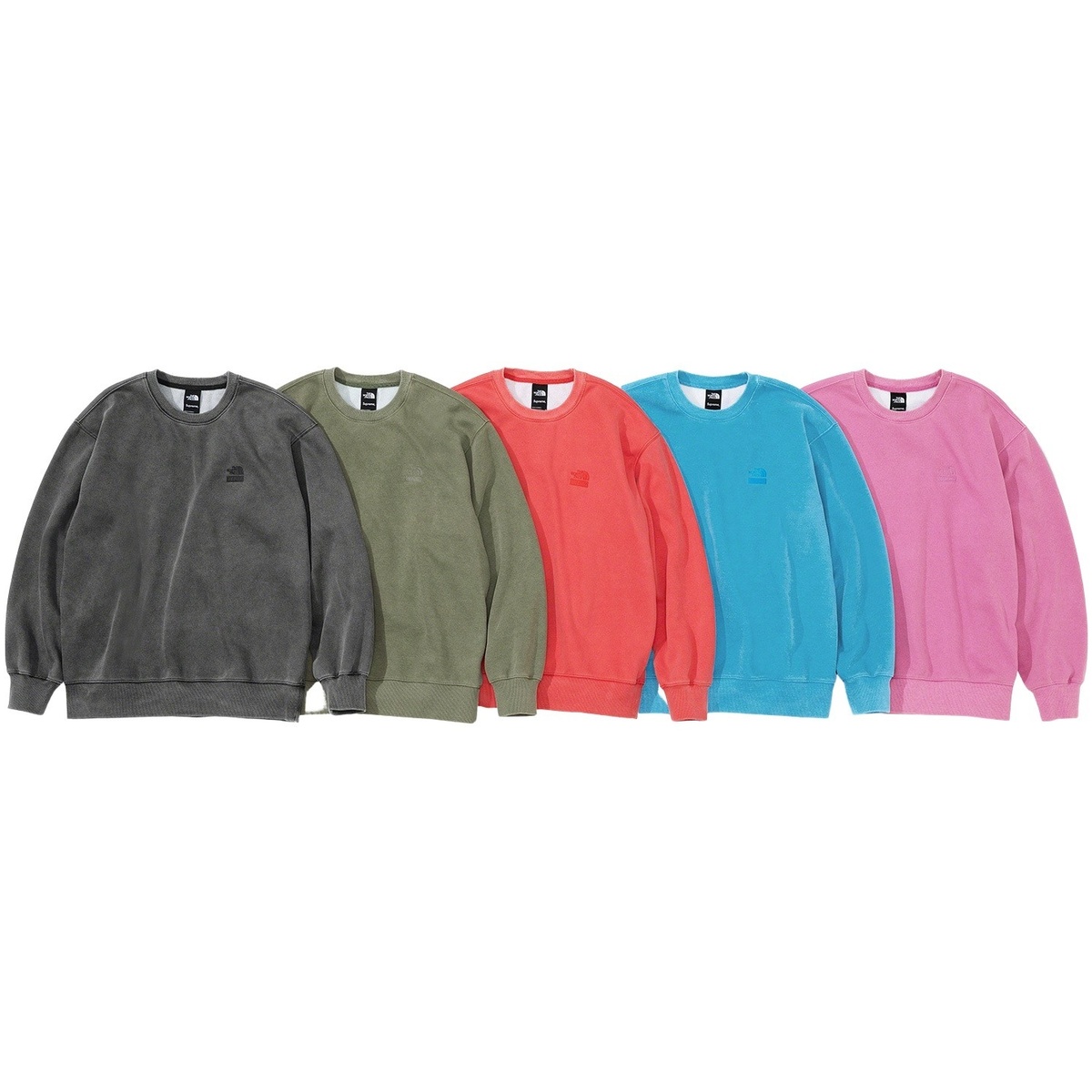 Supreme®/The North Face® Pigment Printed Crewneck - Supreme