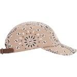Supreme Bandana Camp Cap (SS21) - Tan