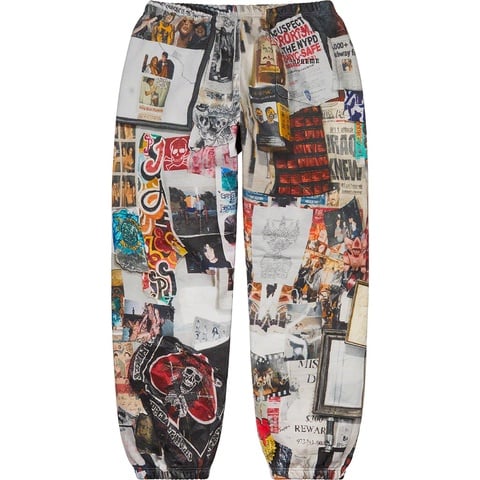 Supreme Dash's Wall Sweatpant - Dash's Wall