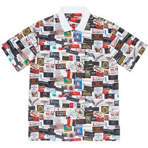 Supreme Labels Polo ポロシャツ Supreme Labels Polo ポロシャツ 21ss - メルカリ