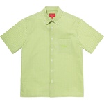 Supreme Gingham S S Shirt (SS21) - Lime