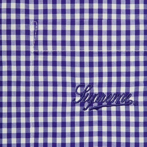 Gingham S/S Shirt - spring/summer 2021 - Supreme