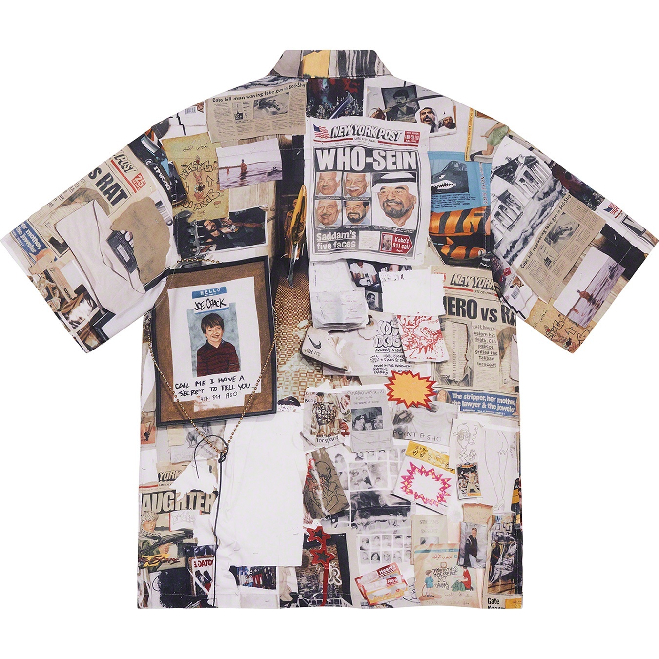 Supreme Dash’s Wall Rayon S S Shirt (SS21) - Dash's Wall - $148