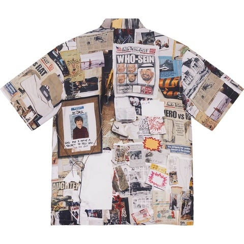 Supreme Dash’s Wall Rayon S/S Shirt - Dash's Wall