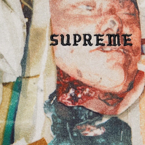 Supreme Dash's Wall Hooded Sweatshirt - Dash's Wall