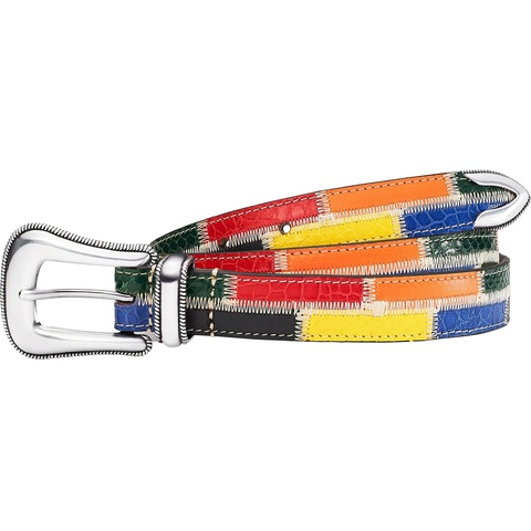 Supreme Patchwork Ranger Belt 　S/M ベルト Patchwork Ranger Belt - spring/summer 2021 - Supreme