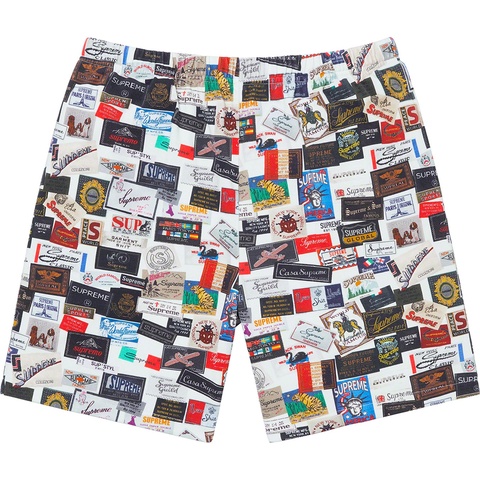Labels Pique Short - spring/summer 2021 - Supreme