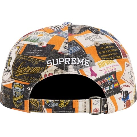 Supreme Labels 6-Panel - Orange