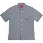 Supreme Gingham S S Shirt (SS21) - Black