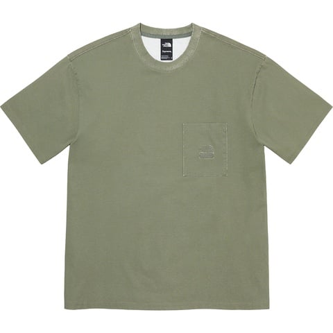 Supreme®/The North Face® Pigment Printed Pocket Tee - Supreme