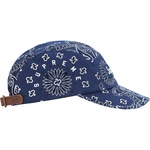 Supreme Bandana Camp Cap (SS21) - Navy
