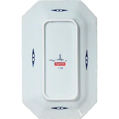 Supreme Supreme®/Royal Delft Hand-Painted 190 Bowery Large Plate - Blue