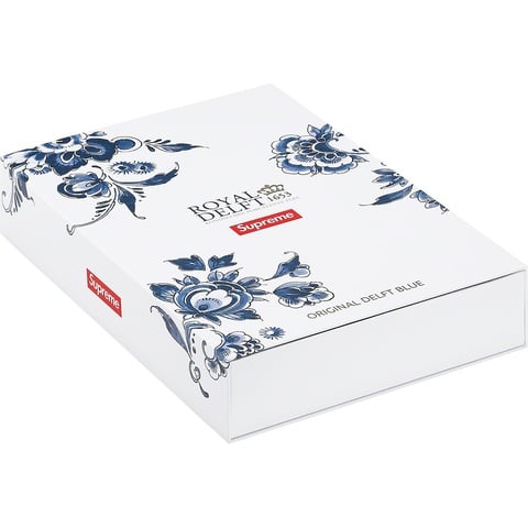 Supreme Supreme®/Royal Delft Hand-Painted 190 Bowery Large Plate - Blue