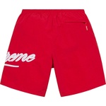 Supreme Mesh Script Water Short (SS21) - Red