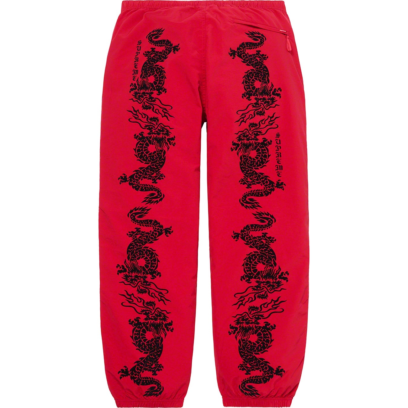 Supreme Dragon Track Pant (SS21) - Red - $138