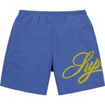 Supreme Mesh Script Water Short (SS21) - Light Navy