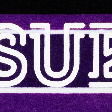 Stripe Velour Polo - spring/summer 2021 - Supreme