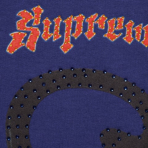Supreme Panther Sweatpant - Washed Navy
