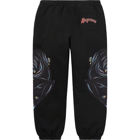 Supreme Panther Sweatpant - Black