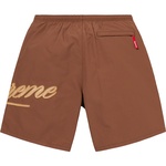 Supreme Mesh Script Water Short (SS21) - Brown