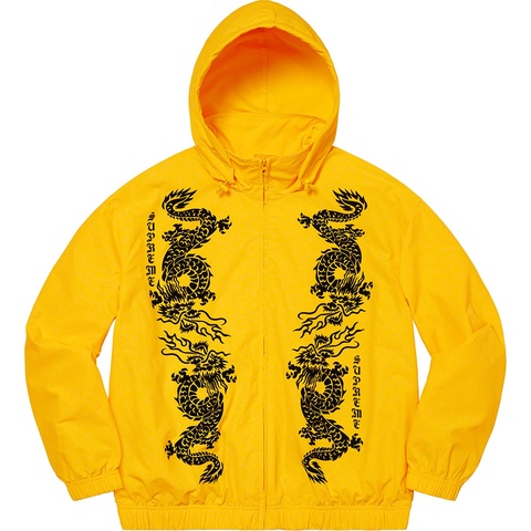 Supreme Dragon Track Jacket - Yellow