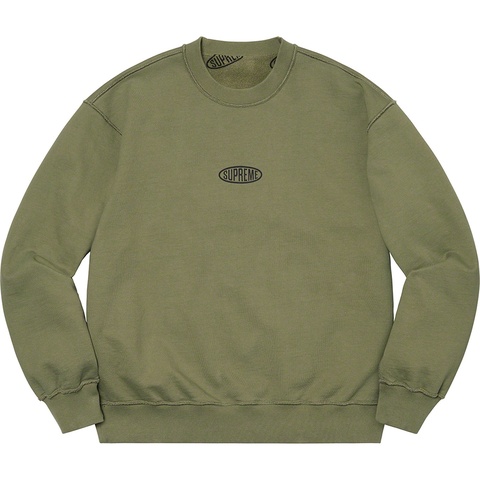 Supreme Liner Crewneck - Light Olive