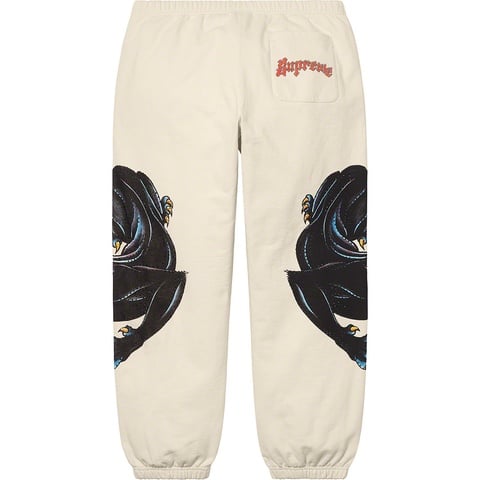 Supreme Panther Sweatpant - Natural