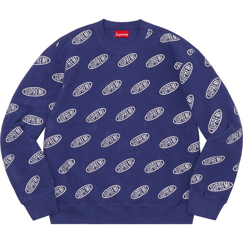 Supreme Liner Crewneck - Washed Navy