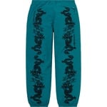 Supreme Dragon Track Pant (SS21) - Teal