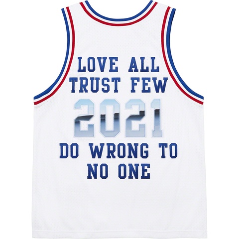 Supreme®/Mitchell & Ness®Basketball Jersey - Supreme