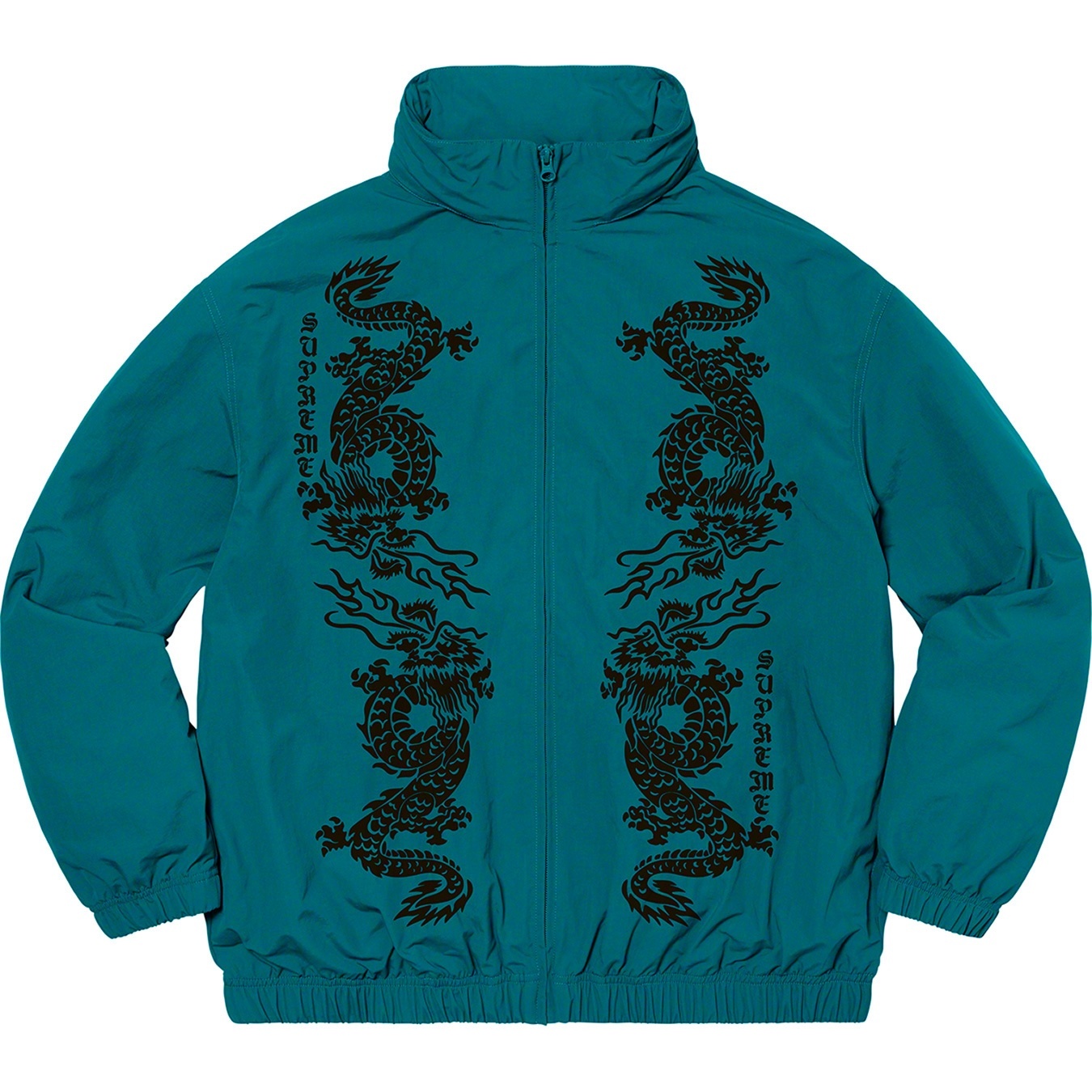 Supreme Dragon Track Jacket (SS21) - Teal - $168
