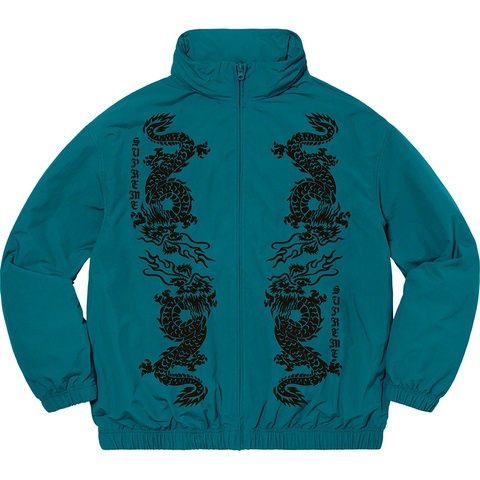 Supreme Dragon Track Jacket - Teal