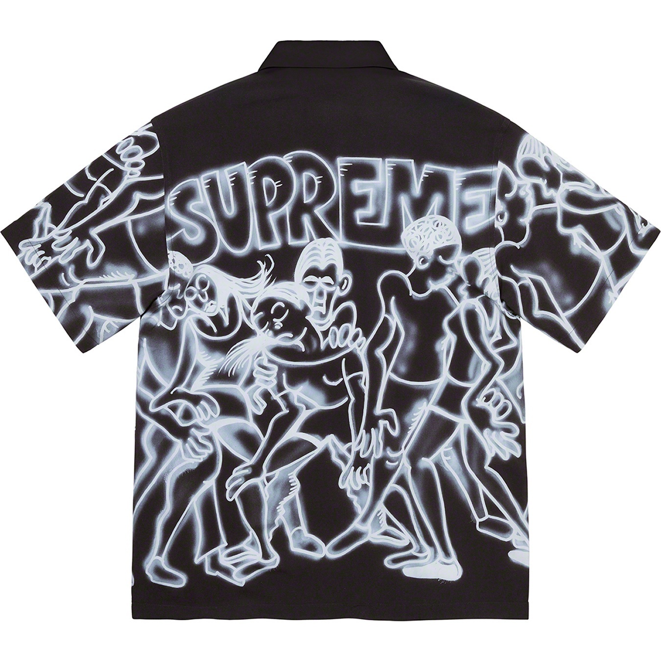 トップス Supreme Dancing Rayon S/S Shirt Black Supreme Dancing Rayon S/S Shirt Black | Hype Clothinga
