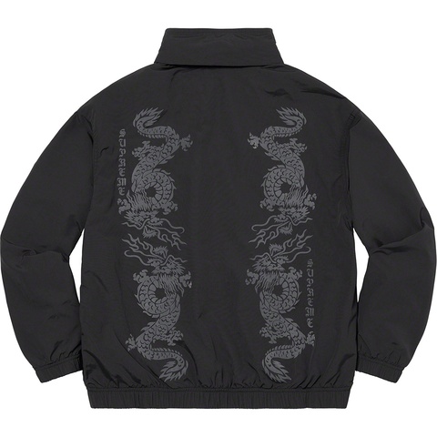 Supreme Dragon Track Jacket - Black