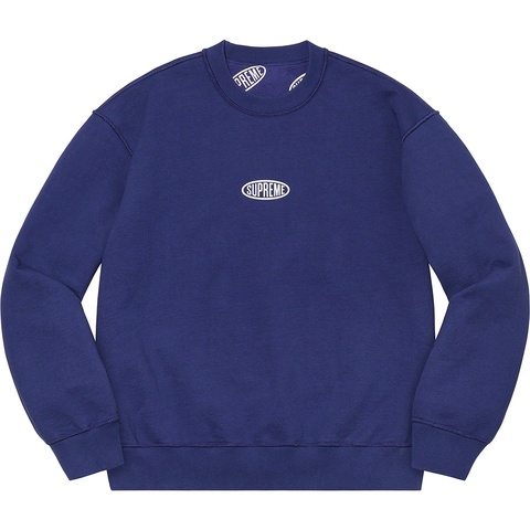 Supreme Liner Crewneck - Washed Navy