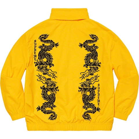 Supreme Dragon Track Jacket - Yellow