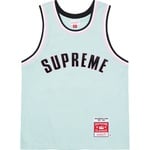 Supreme Supreme Mitchell & NessBasketball Jersey (SS21) - Light Blue