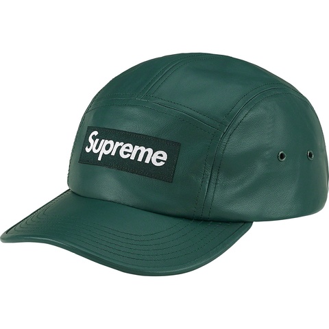 Leather Camp Cap - spring/summer 2021 - Supreme