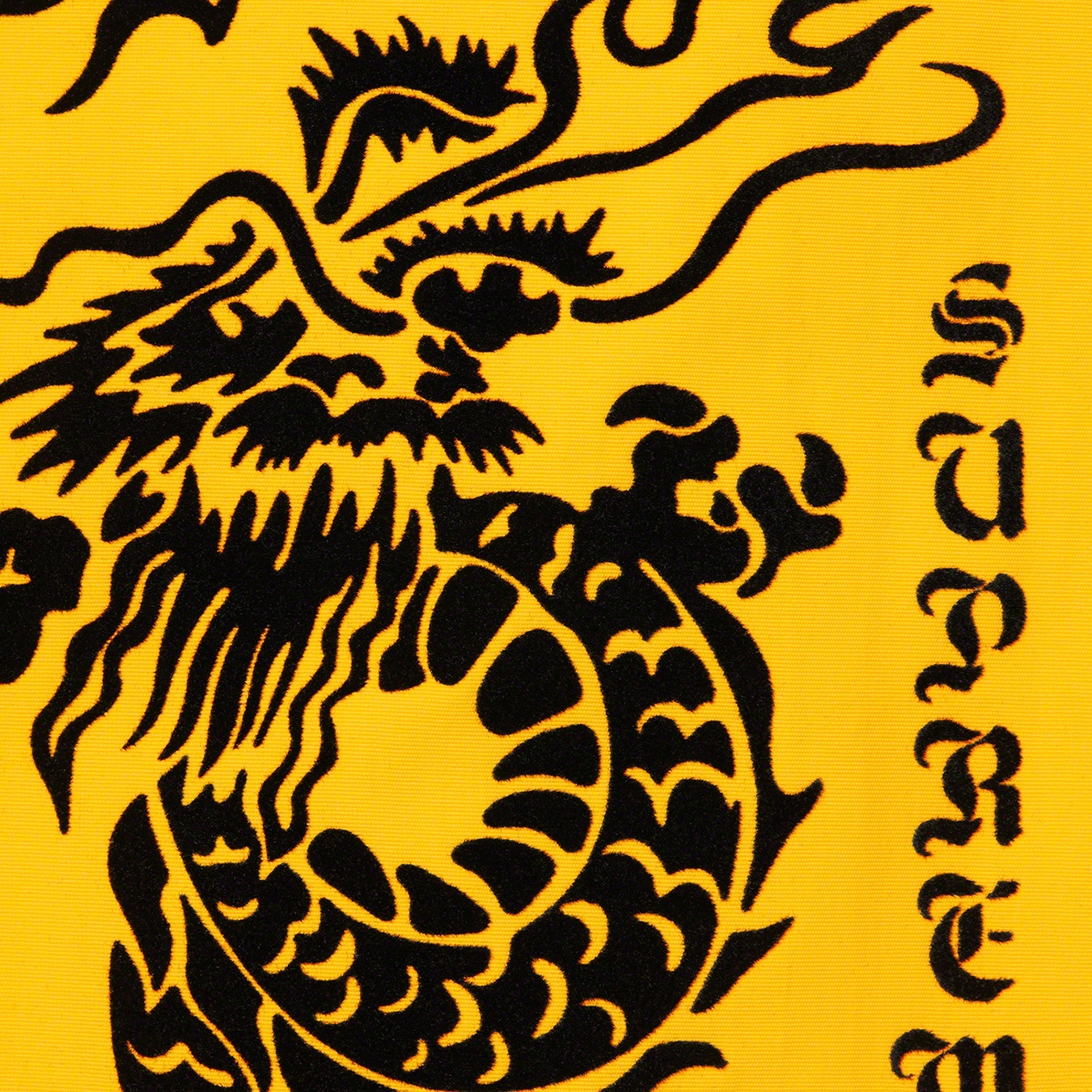 Supreme Dragon Track Pant (SS21) - Yellow - $138