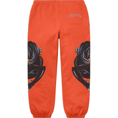Supreme Panther Sweatpant - Burnt Orange